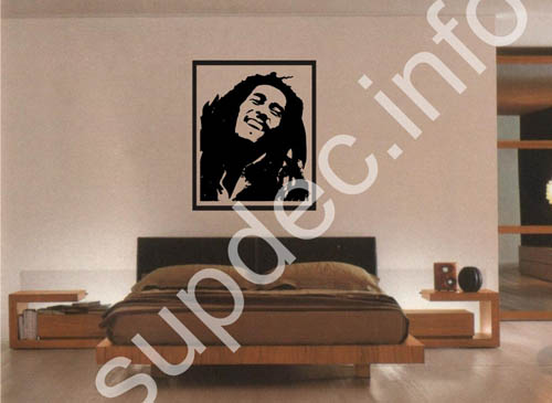 Bob Marley im Rahmen